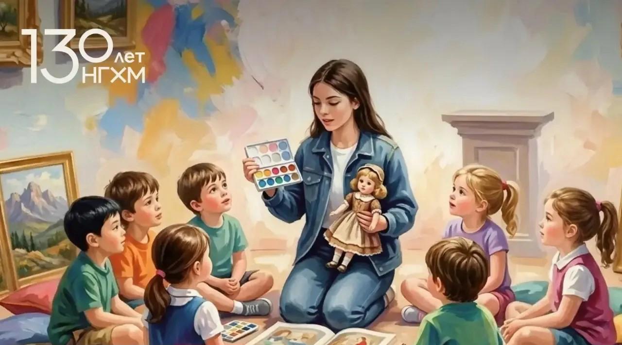Детский клуб: малыши с родителями в музее