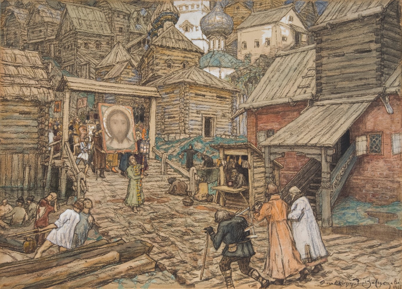 Знаменитые картины аполлинария васнецова